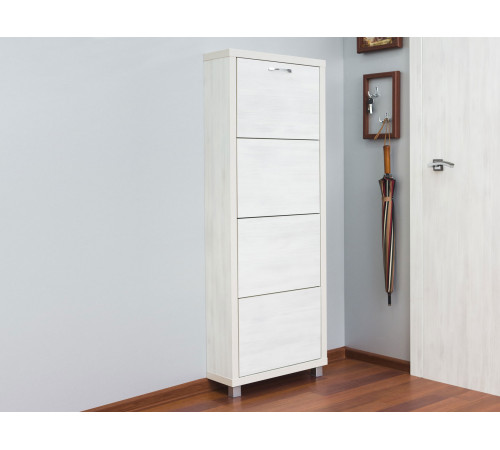 Обувница IRONNORI Люкс 4 Выбеленное дерево Выбеленное дерево