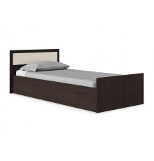Двуспальная кровать BTS Фиеста Венге / Лоредо С основанием настил 120х200 см