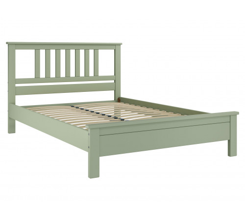 Двуспальная кровать Правила мебели Власта Самшит Без ящиков 140х200 см