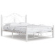 Двуспальная кровать Форвард-мебель Синди Кремово-белый, металл 140х200 см