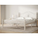 Двуспальная кровать Форвард-мебель Синди Кремово-белый, металл 140х200 см