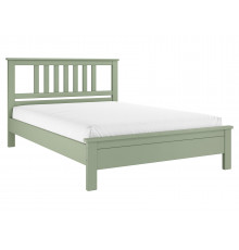 Двуспальная кровать Правила мебели Власта Самшит Без ящиков 160х200 см