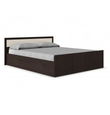 Двуспальная кровать BTS Фиеста Венге / Лоредо С реечным основанием 140х200 см