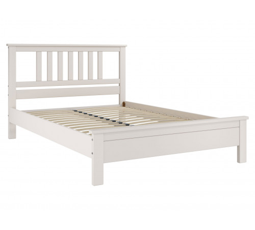 Двуспальная кровать Правила мебели Власта Льняной Без ящиков 160х200 см