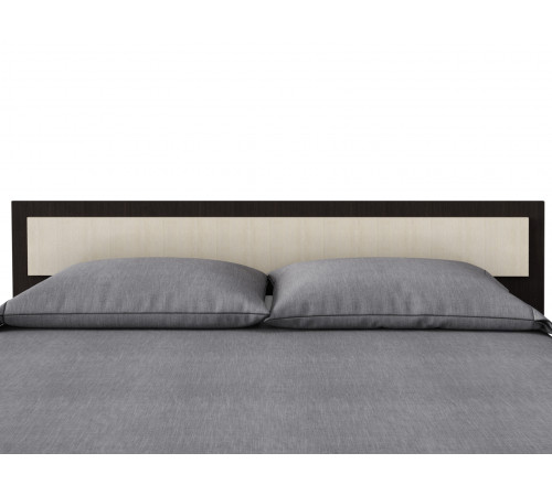 Двуспальная кровать BTS Фиеста Венге / Лоредо С реечным основанием 140х200 см