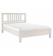 Двуспальная кровать Правила мебели Власта Льняной Без ящиков 160х200 см