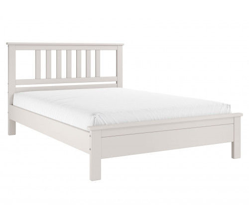 Двуспальная кровать Правила мебели Власта Льняной Без ящиков 160х200 см