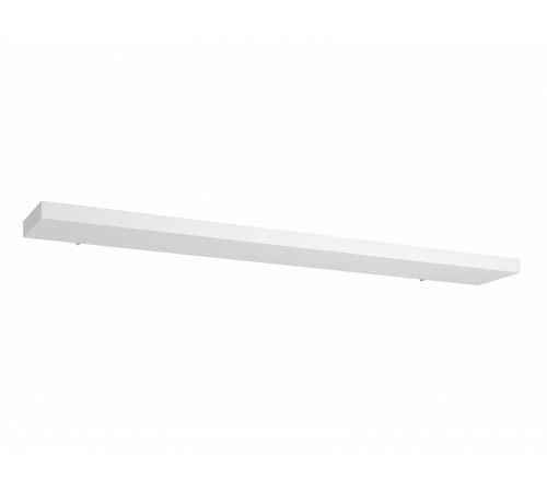 Настенная полка Правила мебели Норд Белый глянец Большая