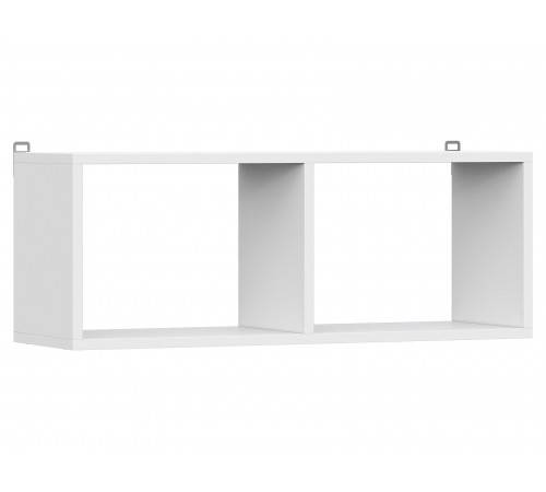 Настенная полка СВ-Мебель Тайлер Белый текстурный Белый текстурный