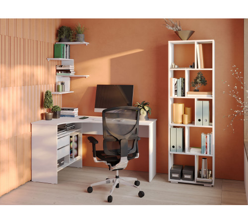 Настенная полка Сокол ПК-7 Белый Белый