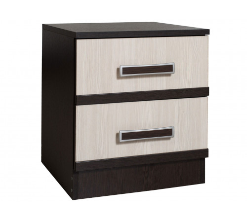 Прикроватная тумбочка BTS Сакура 2шт Венге / Лоредо Венге / Лоредо