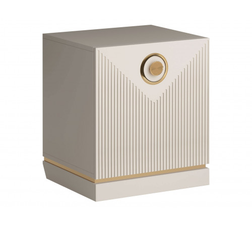 Прикроватная тумбочка Кураж Капри Сатин Левая Сатин