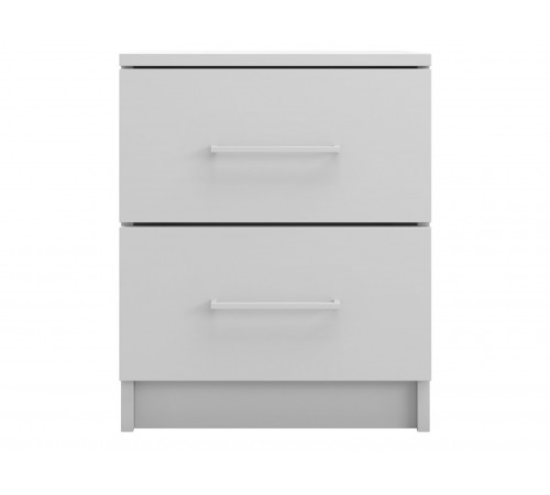 Прикроватная тумбочка Правила мебели Жаклин Белый Белый