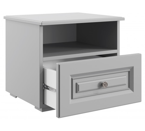 Прикроватная тумбочка Правила мебели Аврора Антрацит Антрацит