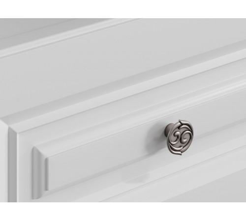 Прикроватная тумбочка Правила мебели Аврора Белый античный Белый античный