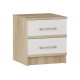 Прикроватная тумбочка BTS Сакура 2шт Дуб Сонома / Белый Дуб Сонома / Белый
