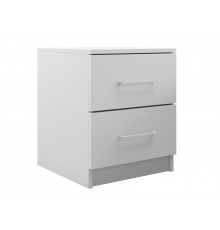 Прикроватная тумбочка Правила мебели Жаклин Белый Белый