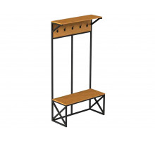 Напольная вешалка Desk Question DQ ITLA Дуб табачный / Черный, металл Дуб табачный / Черный, металл