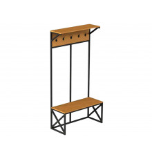 Напольная вешалка Desk Question DQ ITLA Дуб табачный / Черный, металл Дуб табачный / Черный, металл