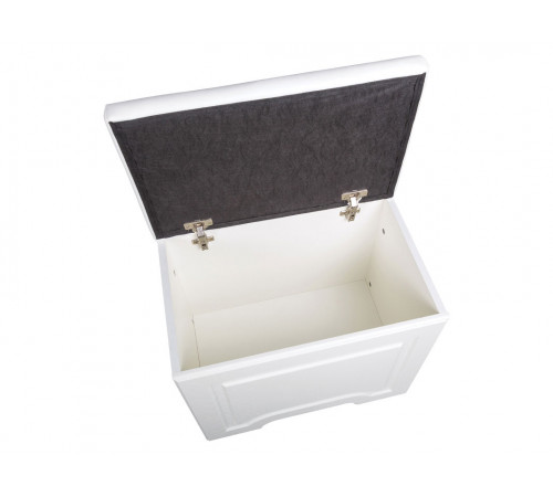 Пуфик Моби Ливерпуль Белый, текстура дерева / Белый, экокожа Белый, текстура дерева / Белый, экокожа