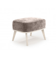 Пуфик Правила мебели Лаурель Латте, микровелюр Латте, микровелюр