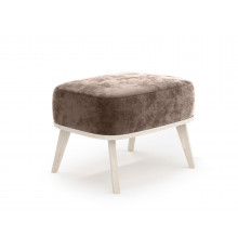 Пуфик Правила мебели Лаурель Корица, микровелюр Корица, микровелюр