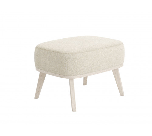 Пуфик Правила мебели Лаурель Крем, иск. мех Крем, иск. мех