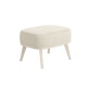 Пуфик Правила мебели Лаурель Крем, иск. мех Крем, иск. мех