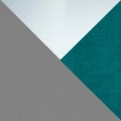 серый графит / бирюзовый, велюр / зеркало =11 860₽