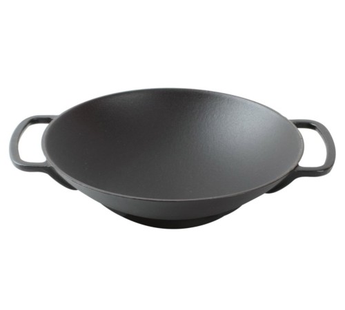 Чугунная сковорода-ВОК Korting K 1128