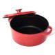 Чугунная кастрюля с крышкой Korting K 1224 R