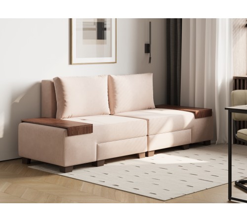 Столик для дивана Ленни, орех