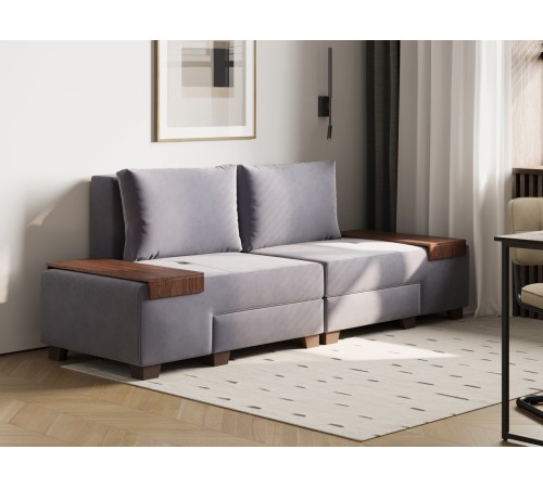 Столик для дивана Ленни, орех