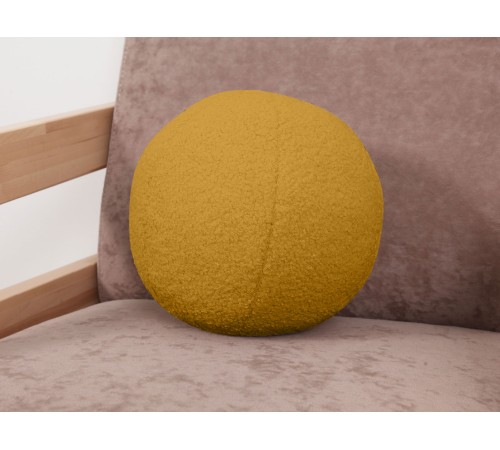 Подушка декоративная Шар, желтый