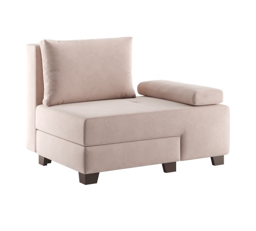 Подушка-валик для дивана Ленни, бежевый