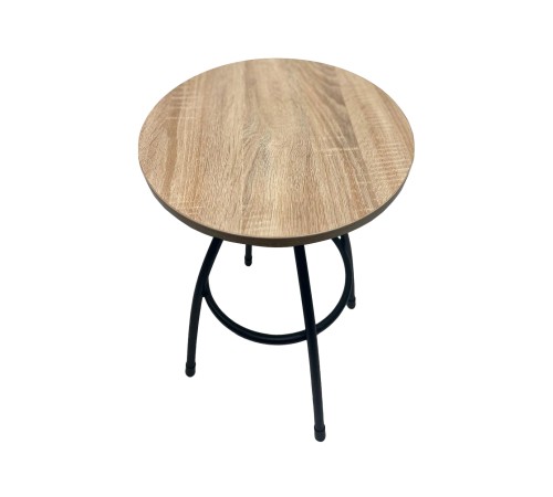 4650252696030 Барный стул Осло, дуб сонома/черный 4650252696030 Барный стул Осло, дуб сонома/черный