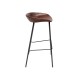 УТ000001228 Турин 8319TB BROWN [коричневая экокожа, черные ножки]