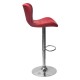 УТ000000417 Стул барный ПОРШЕ [Красный, искусственная кожа]