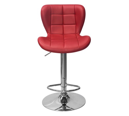 УТ000000417 Стул барный ПОРШЕ [Красный, искусственная кожа]