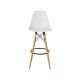 УТ000001398 Стул EAMES барный 8056H WHITE SEAT + 8056H LEGS DUAL [Белый]