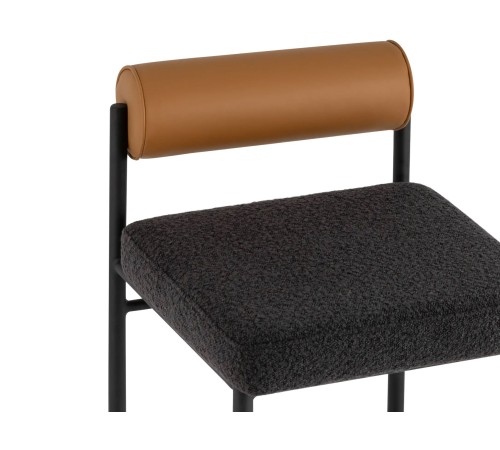 УТ000037046 Барный стул Балла, коричневый/темно-серый