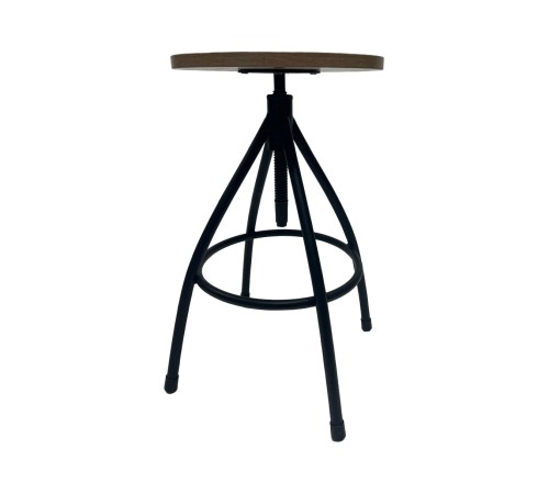 4650252696030 Барный стул Осло, дуб сонома/черный 4650252696030 Барный стул Осло, дуб сонома/черный