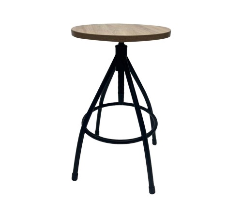 4650252696030 Барный стул Осло, дуб сонома/черный 4650252696030 Барный стул Осло, дуб сонома/черный