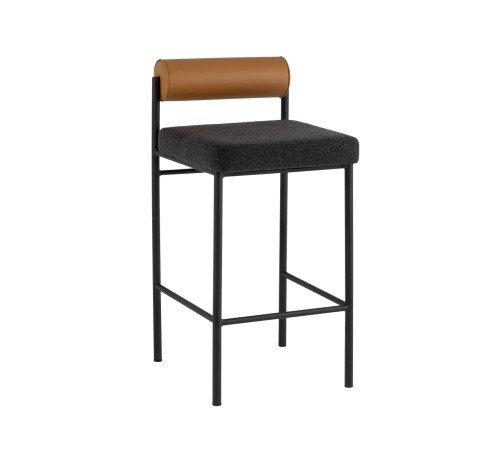 УТ000037046 Барный стул Балла, коричневый/темно-серый