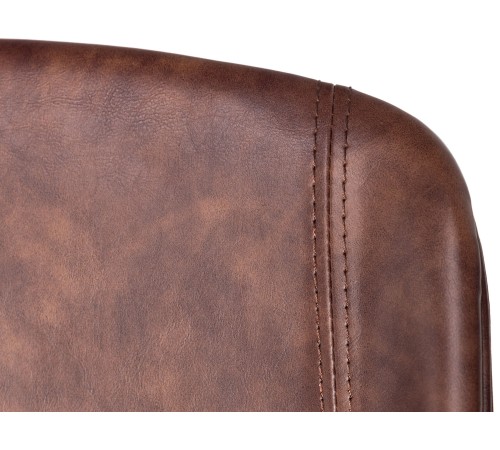 УТ000001228 Турин 8319TB BROWN [коричневая экокожа, черные ножки]