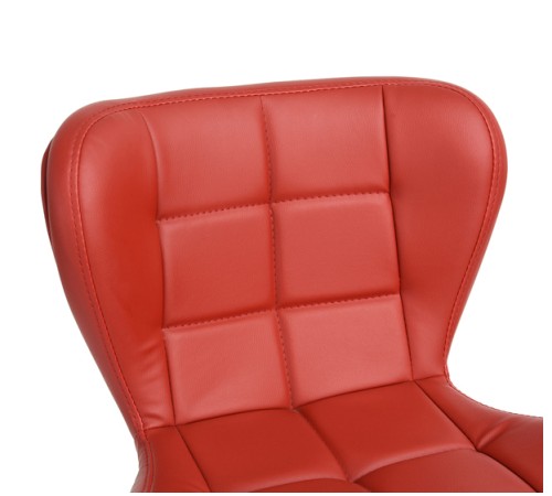 УТ000000417 Стул барный ПОРШЕ [Красный, искусственная кожа]