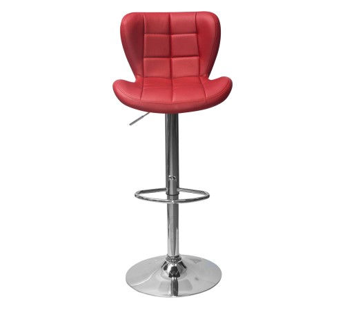 УТ000000417 Стул барный ПОРШЕ [Красный, искусственная кожа]