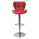 УТ000000417 Стул барный ПОРШЕ [Красный, искусственная кожа]