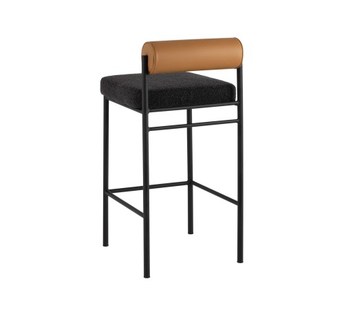 УТ000037046 Барный стул Балла, коричневый/темно-серый