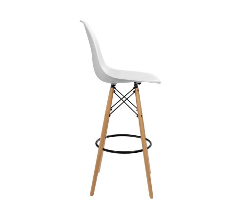 УТ000001398 Стул EAMES барный 8056H WHITE SEAT + 8056H LEGS DUAL [Белый]